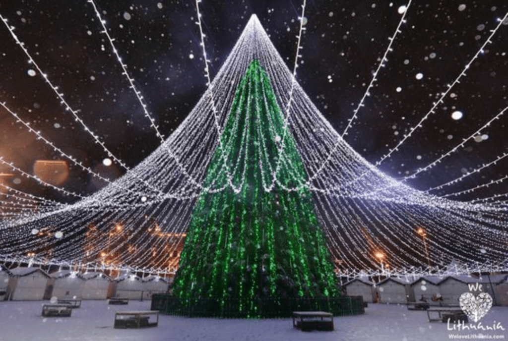 Christmas Holiday Light Show - Christmas Tree